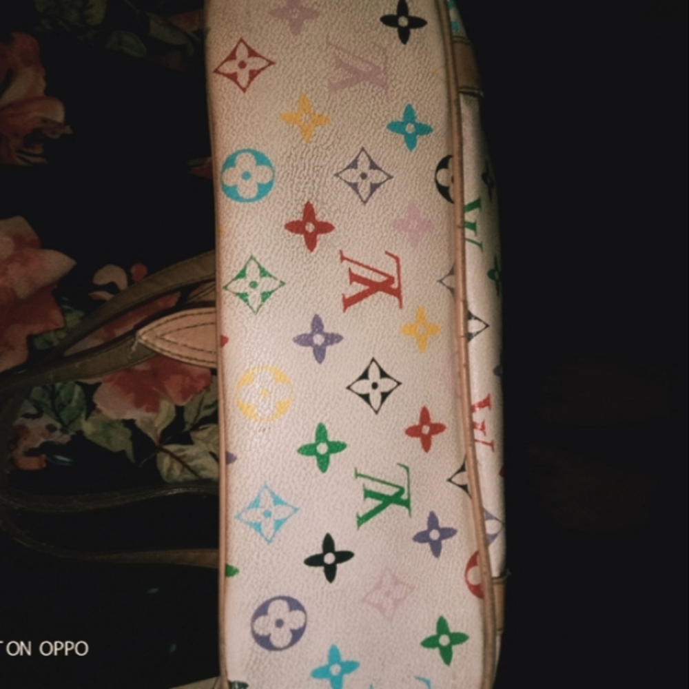 Louis Vuitton insignia multicoloured monogram vintage handbag - Picture 4 of 6